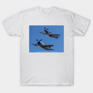 P-51D Mustang and P-47D Thunderbolt T-Shirt